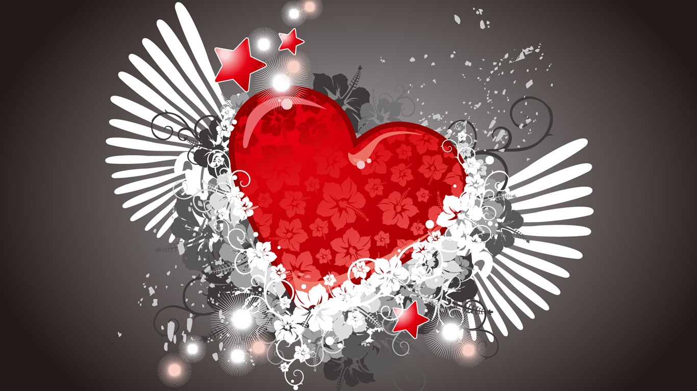 Valentine's Day Theme Wallpapers (6) #1 - 1366x768