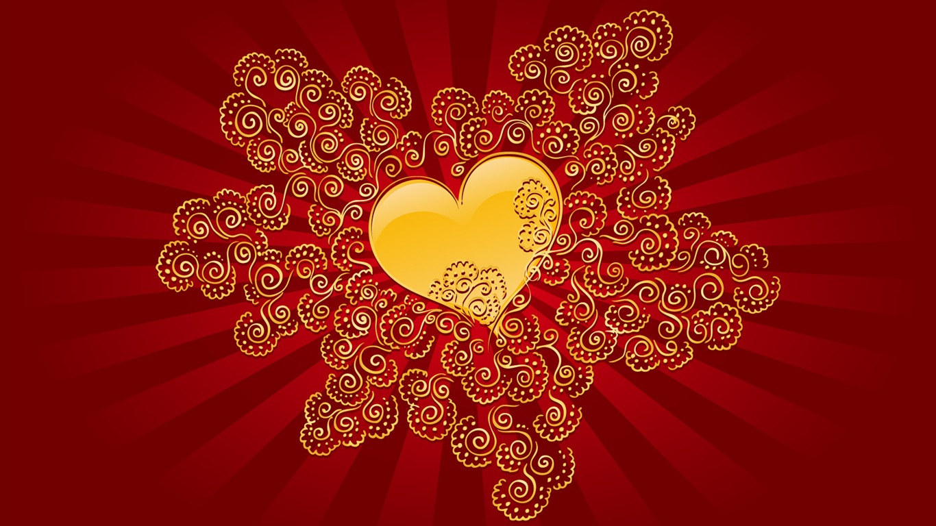 Valentine's Day Theme Wallpapers (6) #12 - 1366x768