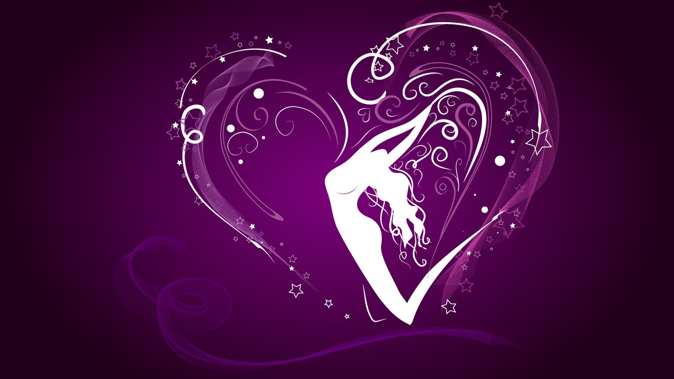 Valentýna Tapety Den Téma (6) #20 - 1366x768