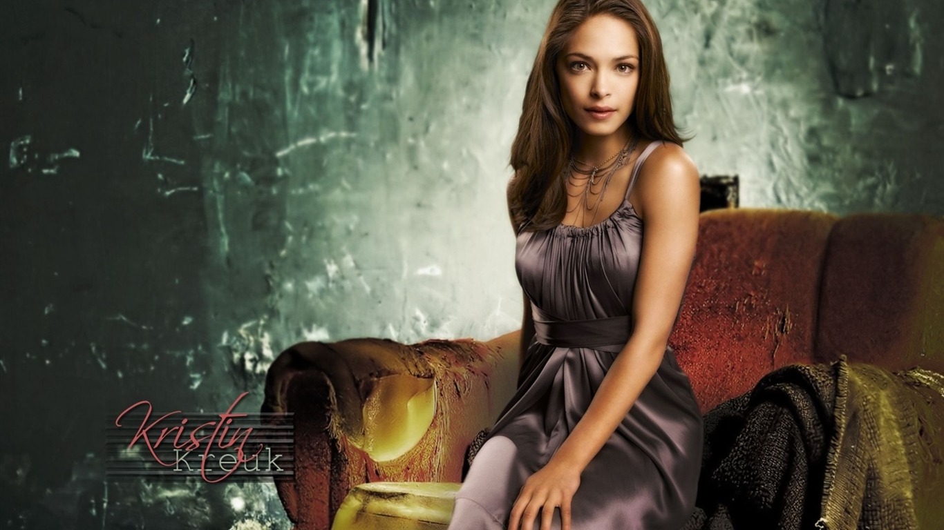 Kristin Kreuk beau fond d'écran #23 - 1366x768