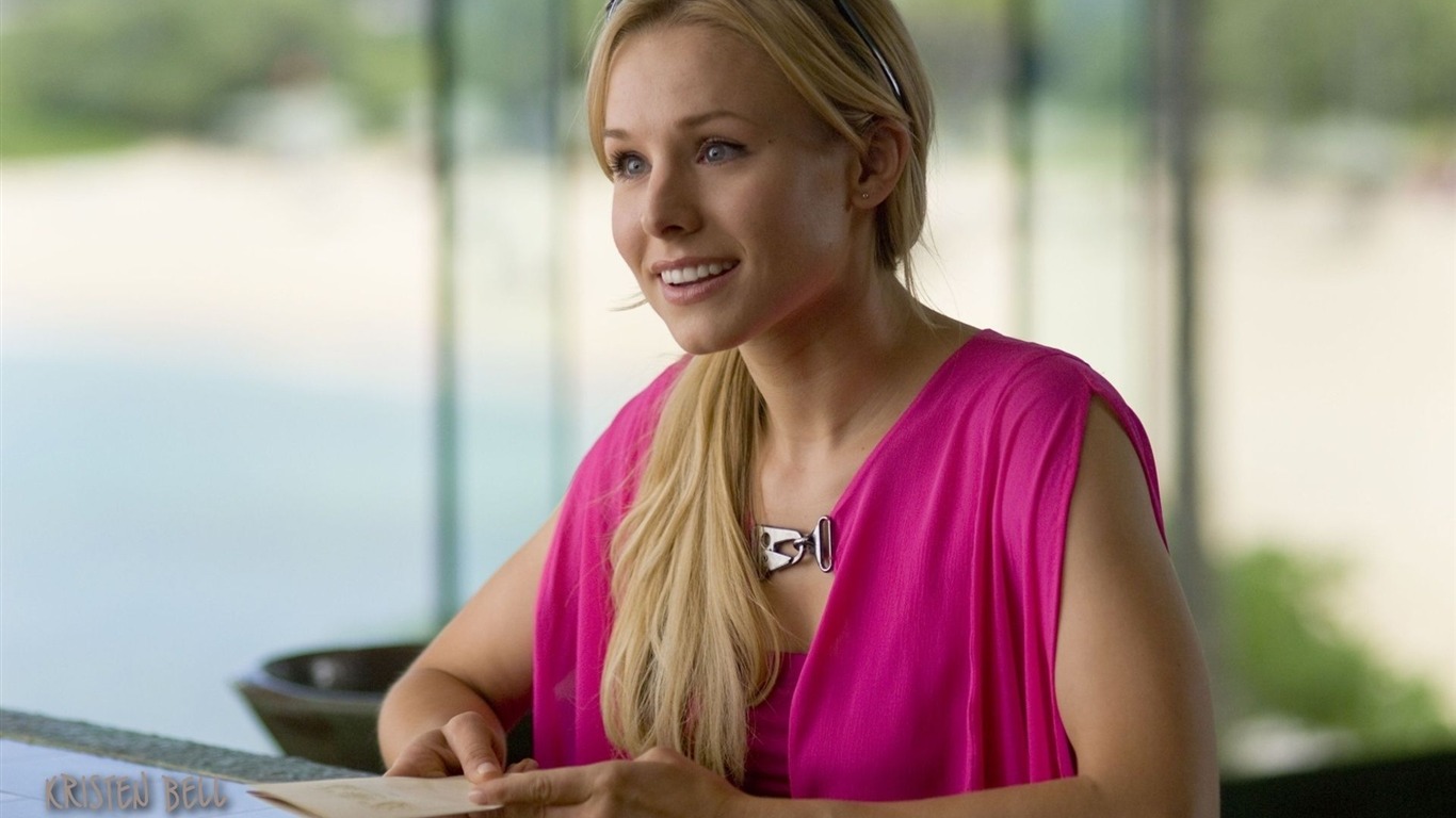 Kristen Bell 克里斯汀·貝爾美女壁紙 #13 - 1366x768