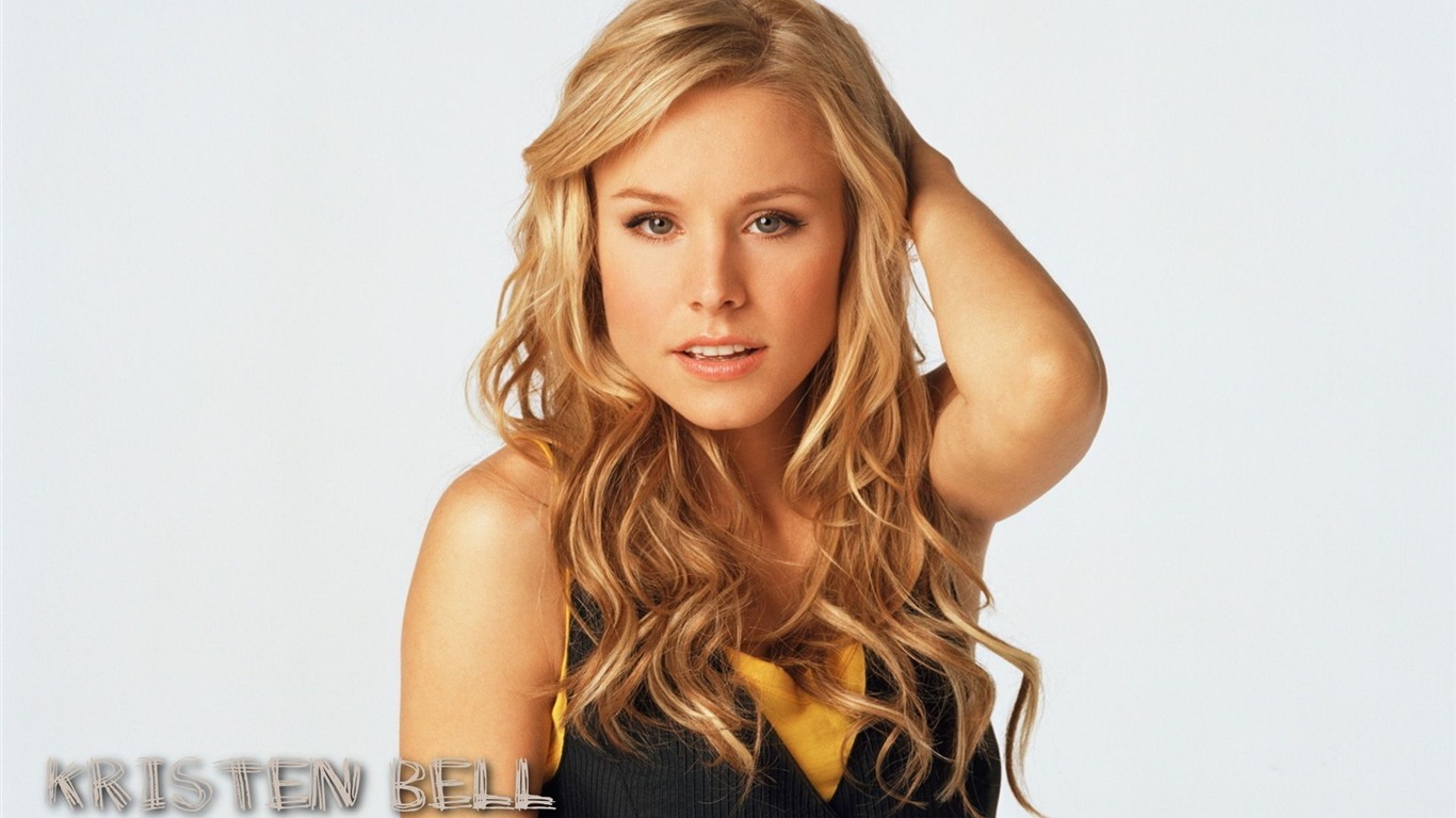 Kristen Bell 克里斯汀·貝爾美女壁紙 #21 - 1366x768
