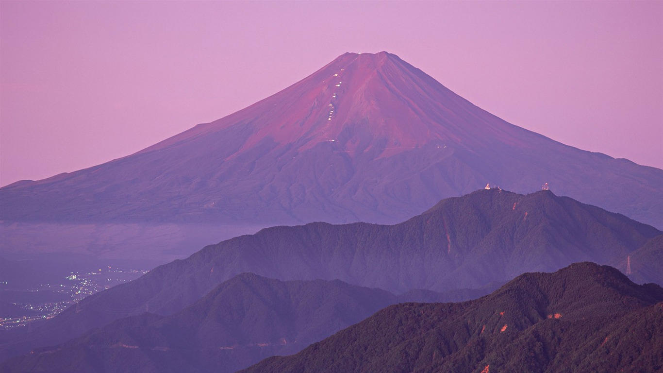 富士山、日本の壁紙 (1) #5 - 1366x768