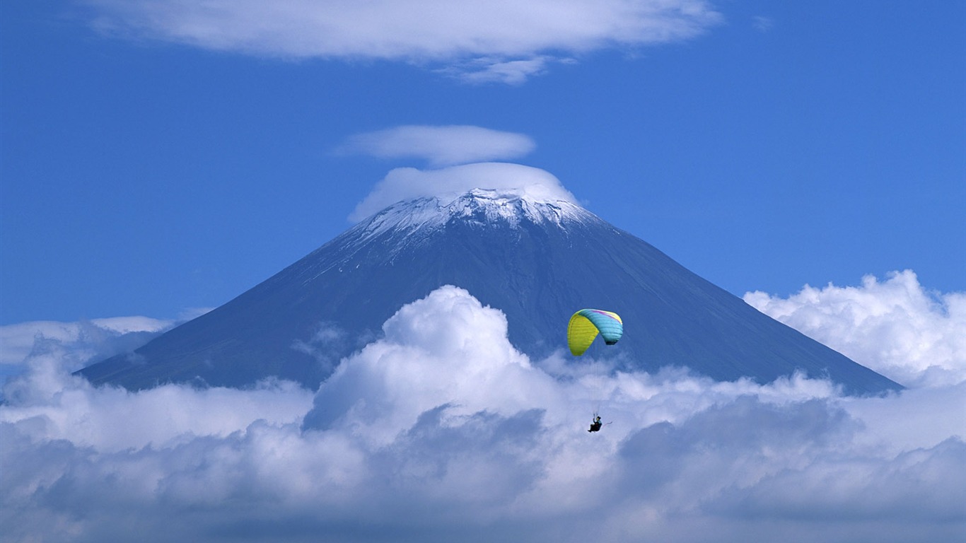 Monte Fuji, fondos de escritorio de Japón (1) #7 - 1366x768