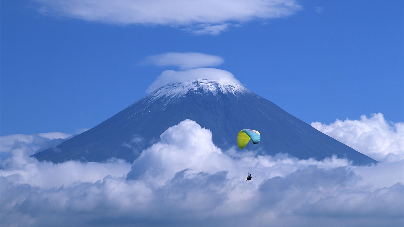 日本富士山 壁紙(一) #7 - 1366x768