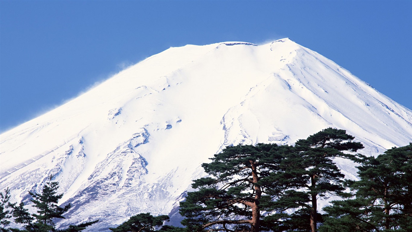 富士山、日本の壁紙 (1) #9 - 1366x768