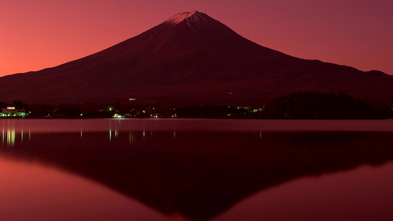 日本富士山 壁紙(一) #11 - 1366x768