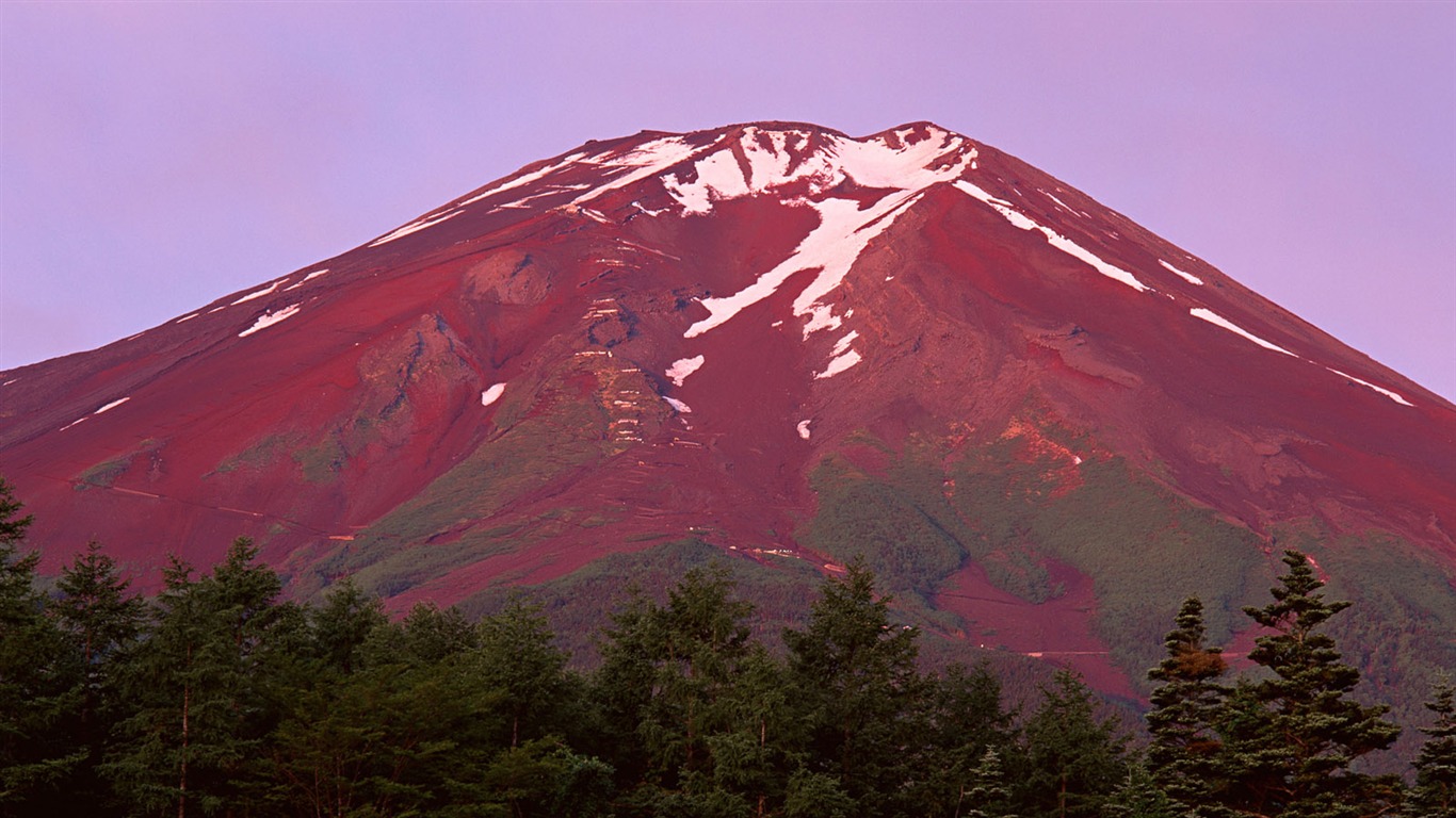 富士山、日本の壁紙 (1) #12 - 1366x768