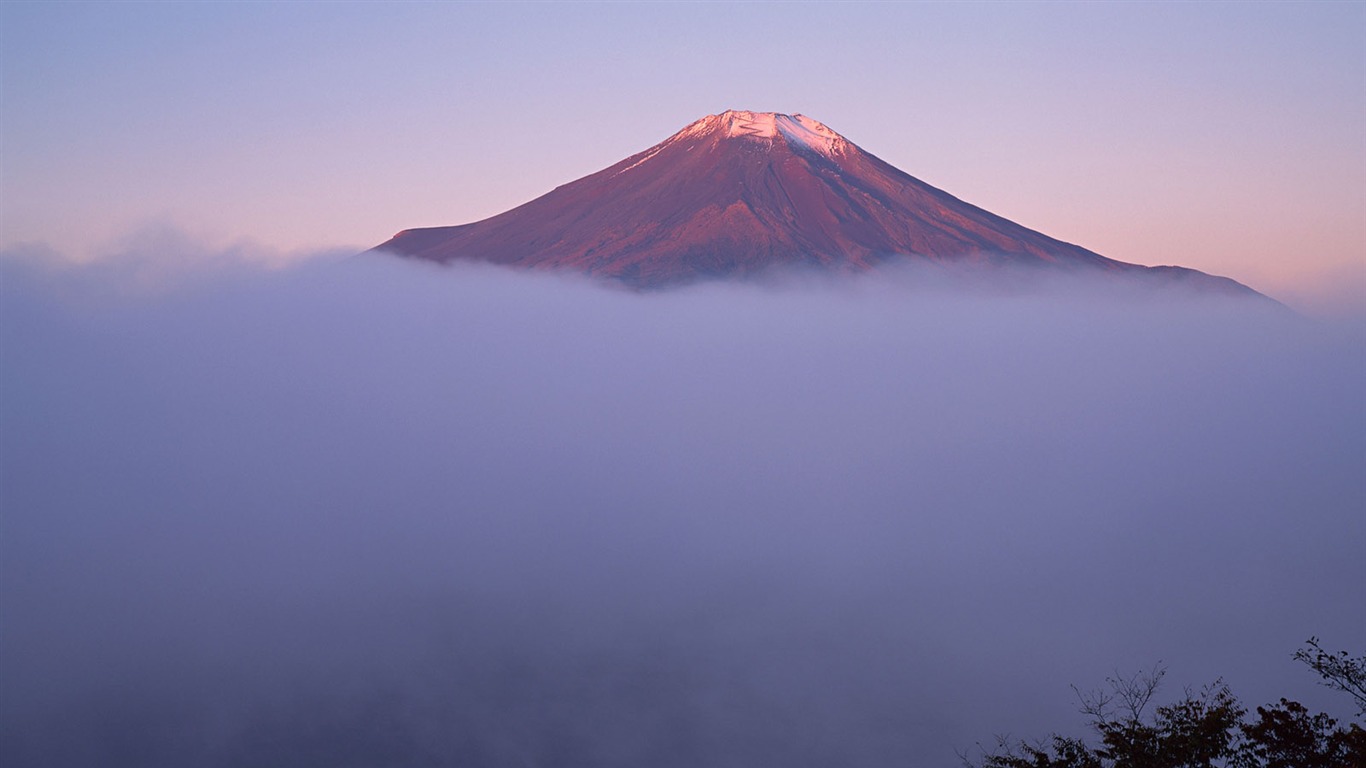 富士山、日本の壁紙 (1) #18 - 1366x768