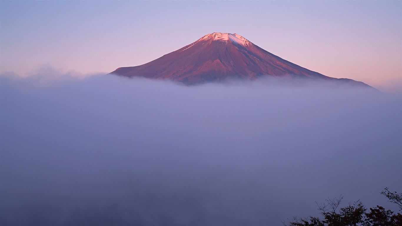 日本富士山 壁紙(一) #18 - 1366x768