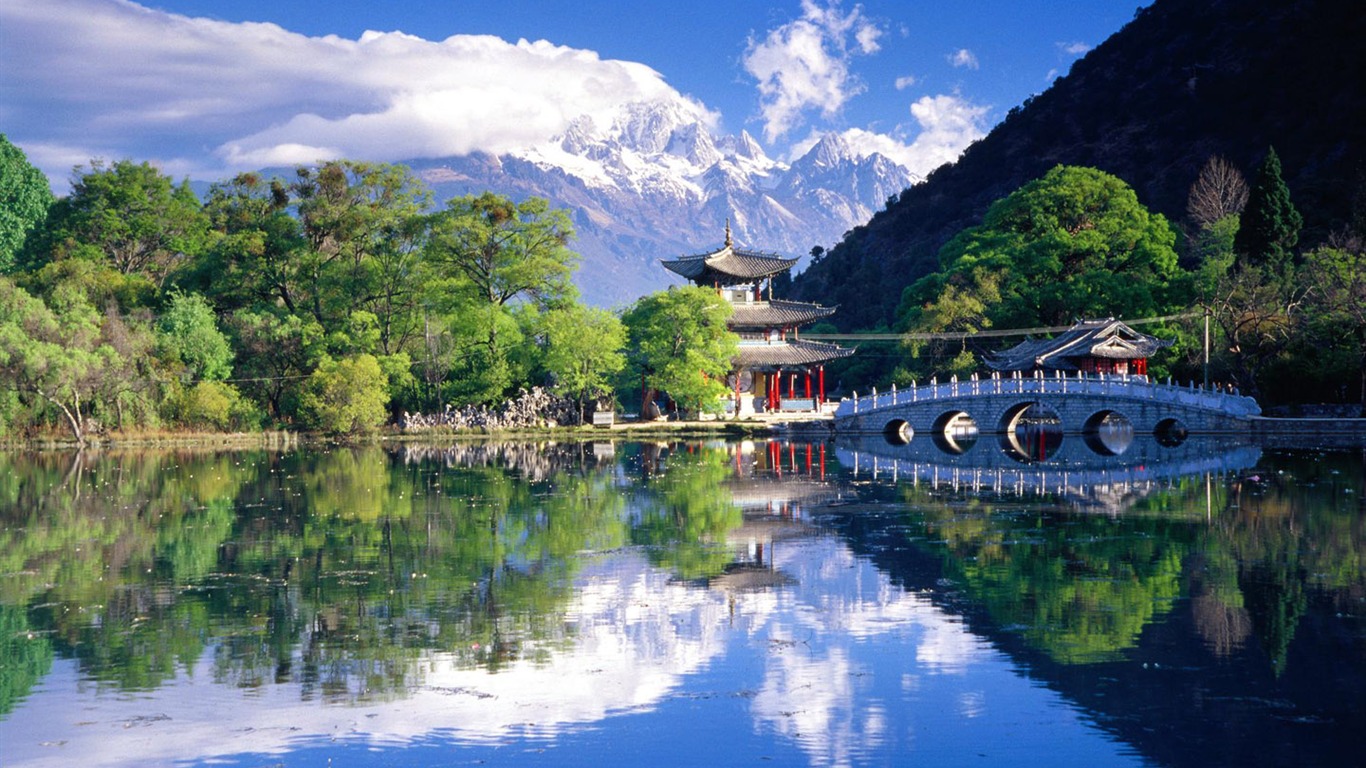 中國風光 壁紙(一) #4 - 1366x768