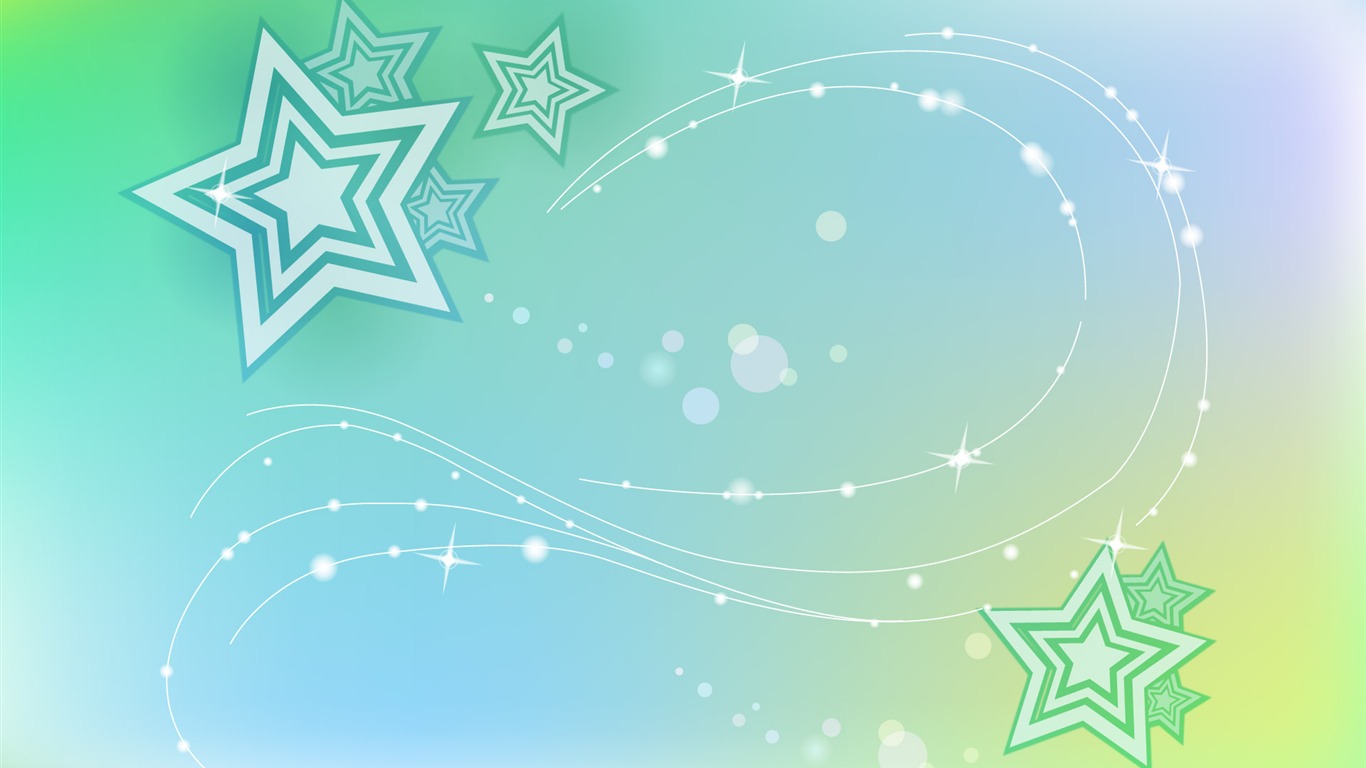 炫彩色彩背景 壁紙(五) #5 - 1366x768