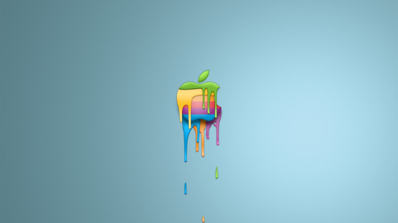 album Apple wallpaper thème (12) #4 - 1366x768