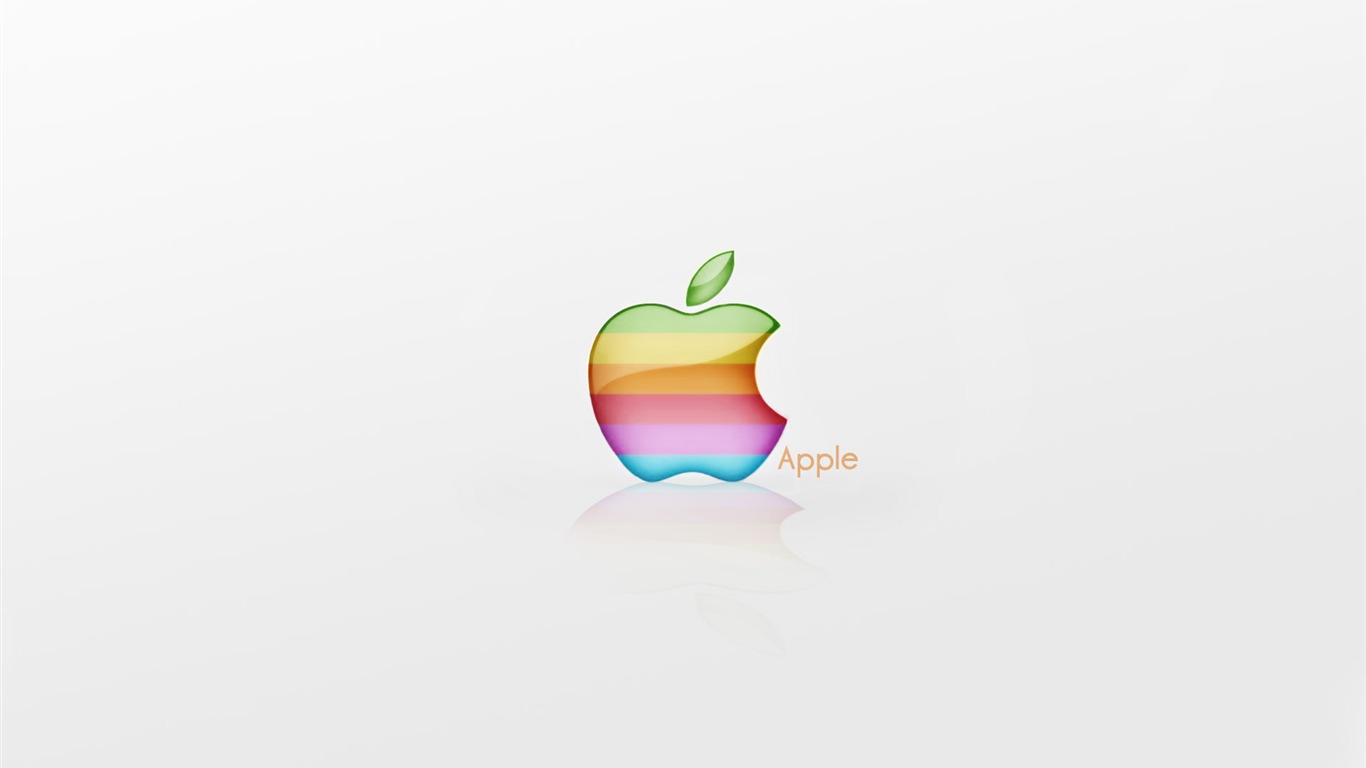 album Apple wallpaper thème (12) #12 - 1366x768