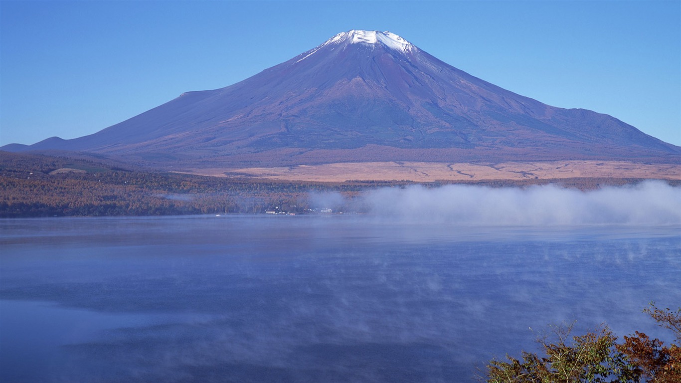 Mont Fuji, papier peint Japon (2) #2 - 1366x768