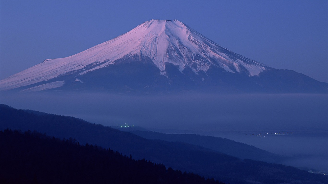 日本富士山 壁纸(二)12 - 1366x768