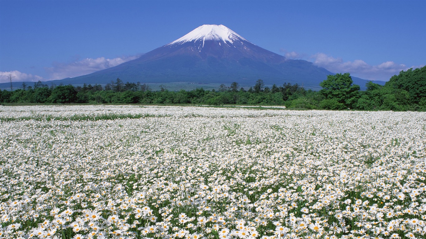 Monte Fuji, fondos de escritorio de Japón (2) #15 - 1366x768