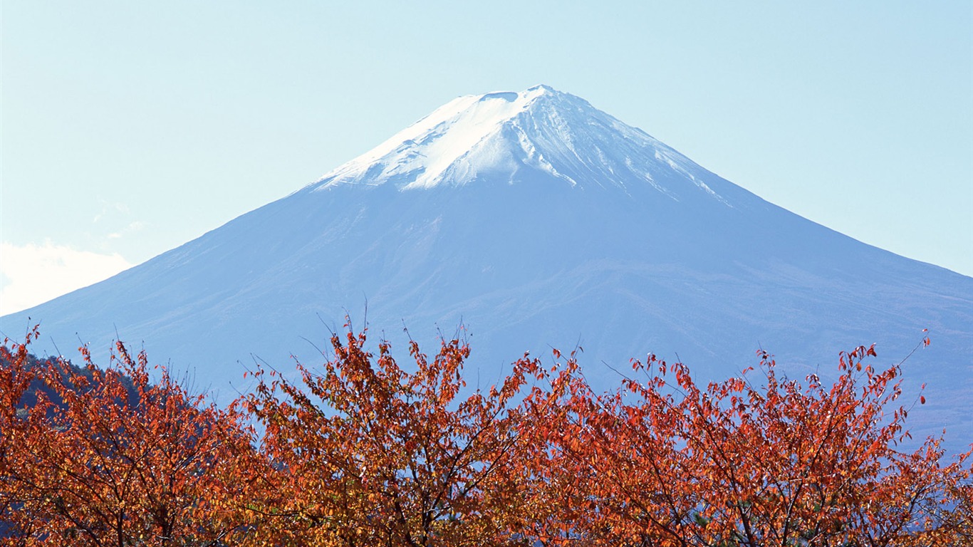 Mount Fuji, Japonsko tapety (2) #16 - 1366x768