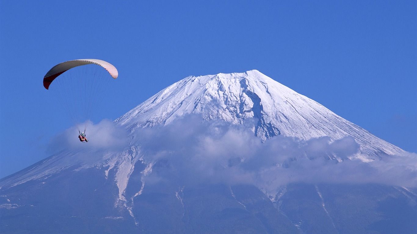 Mont Fuji, papier peint Japon (2) #17 - 1366x768