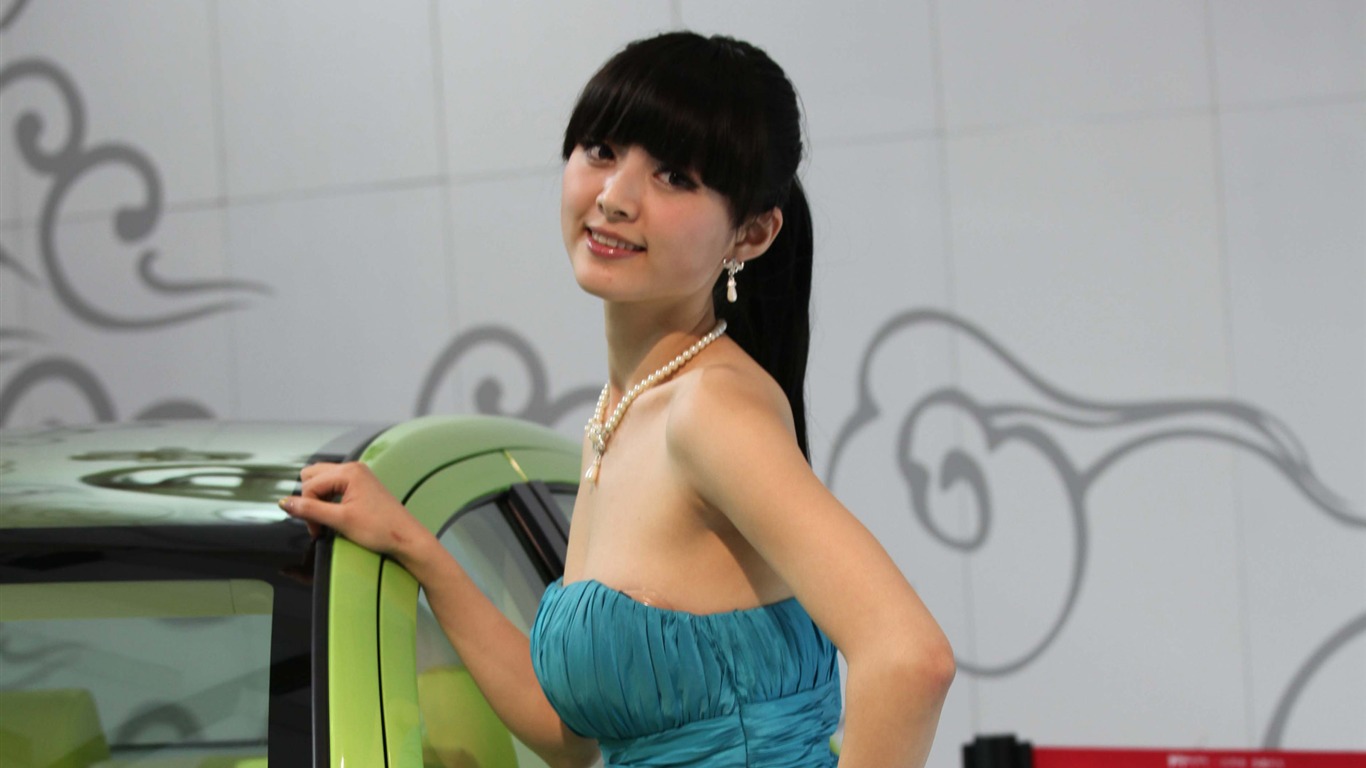 2010北京國際車展美女(一) (追雲的風作品) #1 - 1366x768