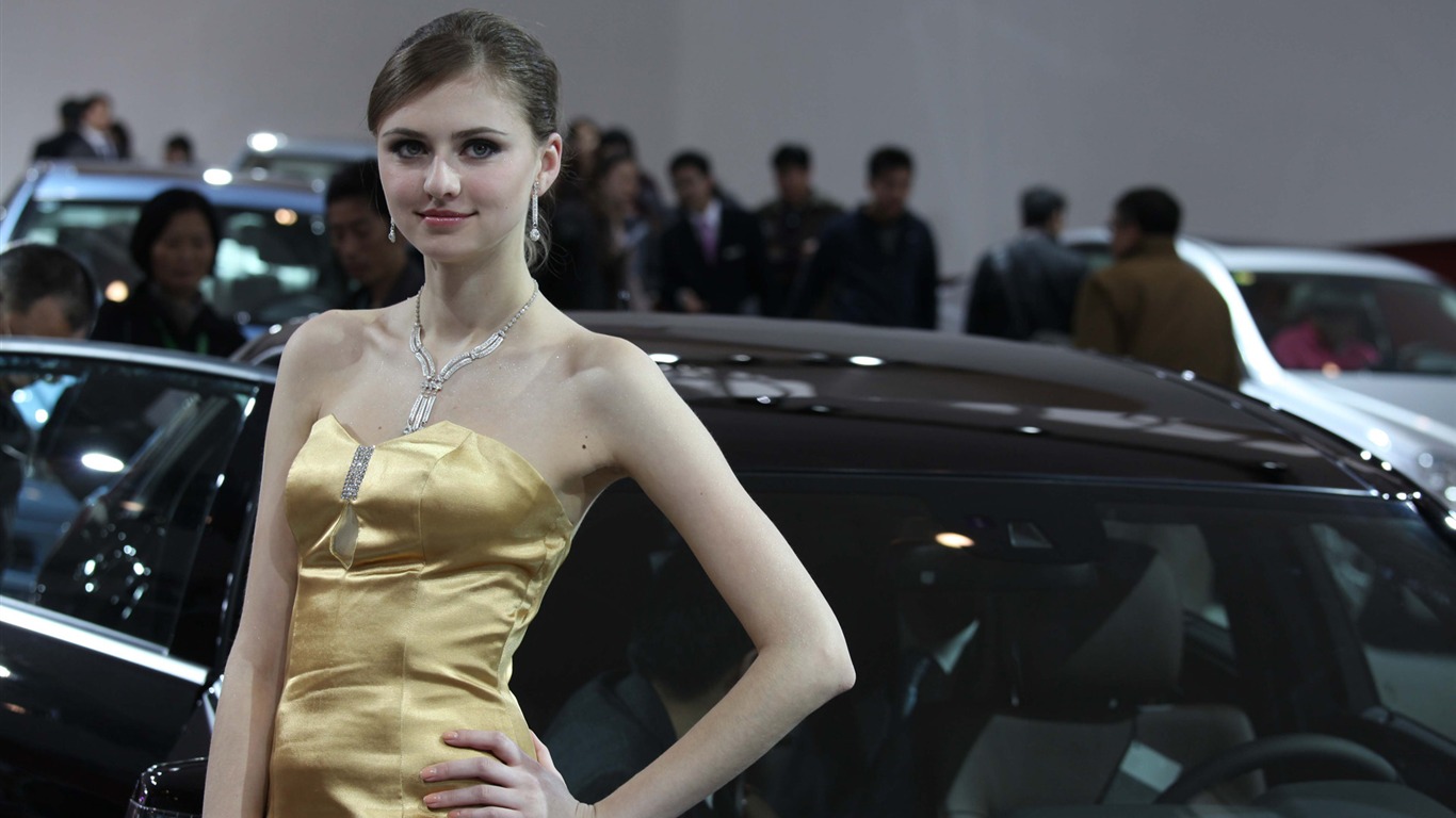 2010北京國際車展美女(一) (追雲的風作品) #8 - 1366x768