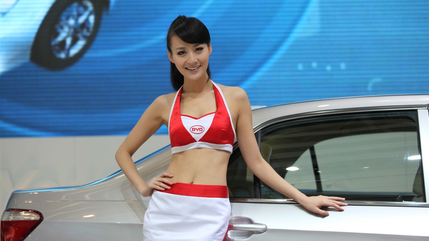 2010北京國際車展美女(一) (追雲的風作品) #12 - 1366x768