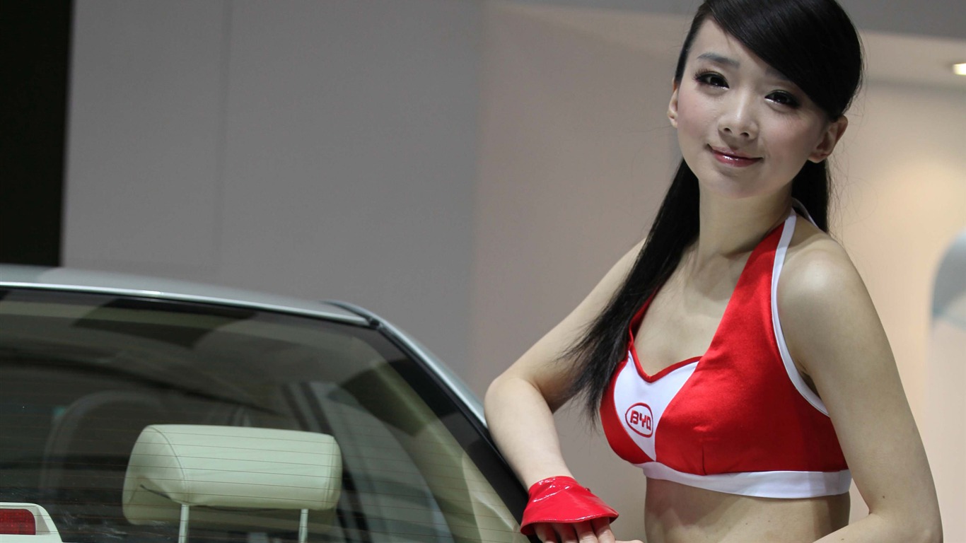 2010 Beijing International Auto Show beauty (1) (the wind chasing the clouds works) #20 - 1366x768