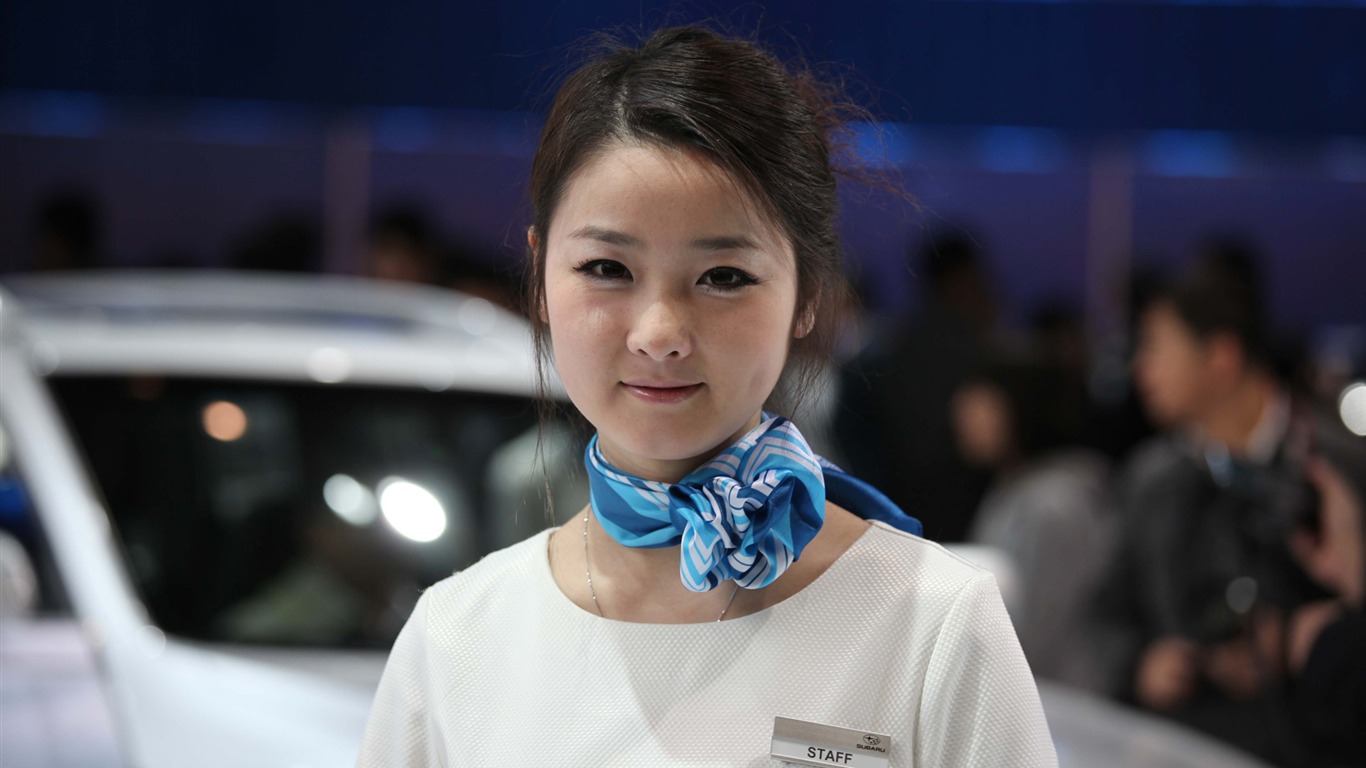 2010 Beijing International Auto Show beauty (1) (the wind chasing the clouds works) #22 - 1366x768