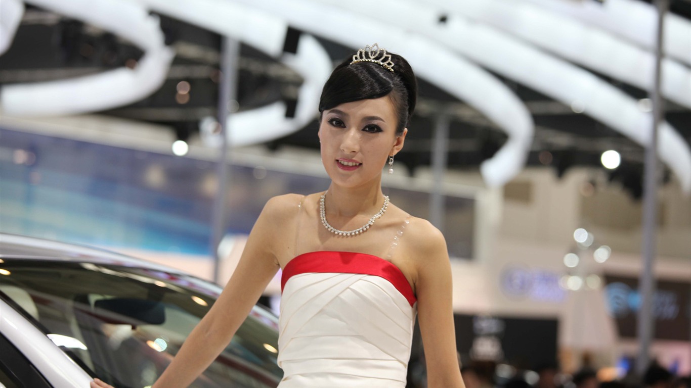 2010 Beijing International Auto Show beauty (1) (the wind chasing the clouds works) #27 - 1366x768