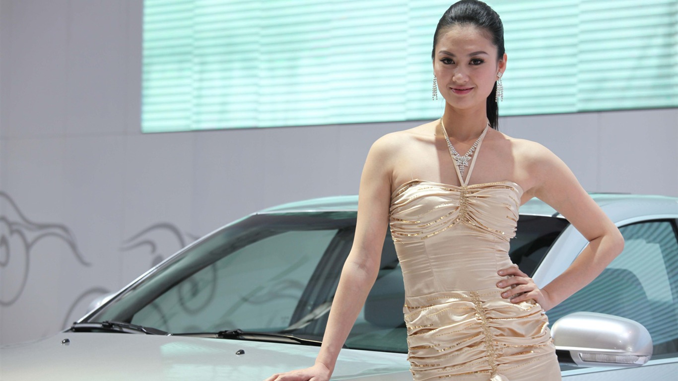 2010 Beijing International Auto Show beauty (1) (the wind chasing the clouds works) #36 - 1366x768