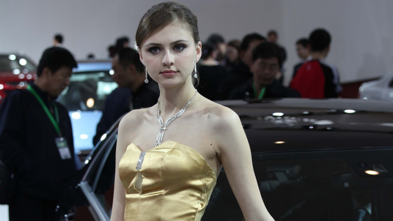 2010 Beijing International Auto Show beauty (1) (the wind chasing the clouds works) #38 - 1366x768