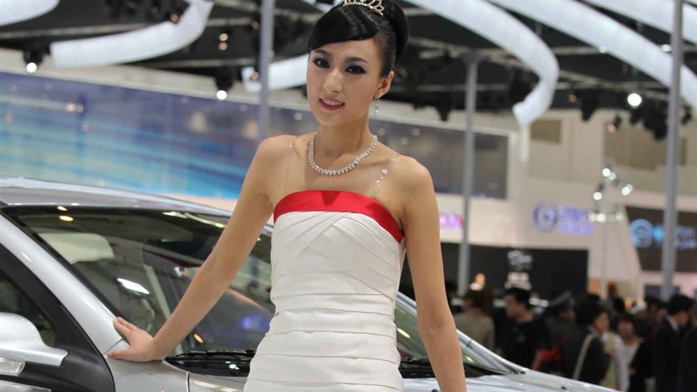 2010 Beijing International Auto Show beauty (1) (the wind chasing the clouds works) #39 - 1366x768