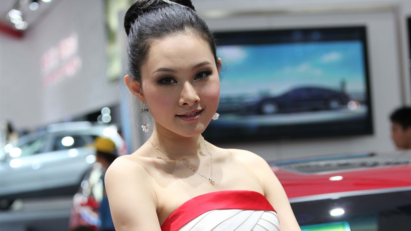 2010北京國際車展美女(一) (追雲的風作品) #40 - 1366x768