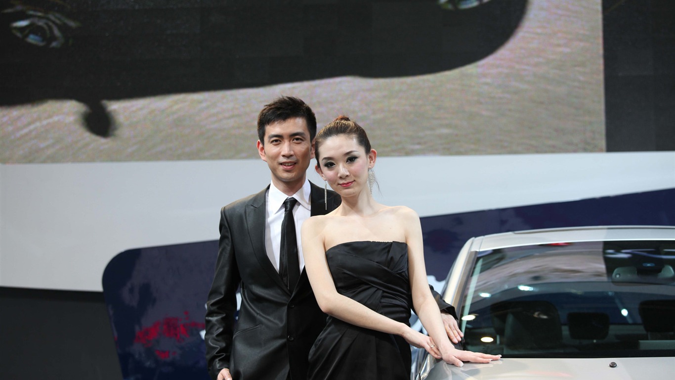 2010 Beijing International Auto Show de belleza (2) (el viento persiguiendo las nubes obras) #35 - 1366x768