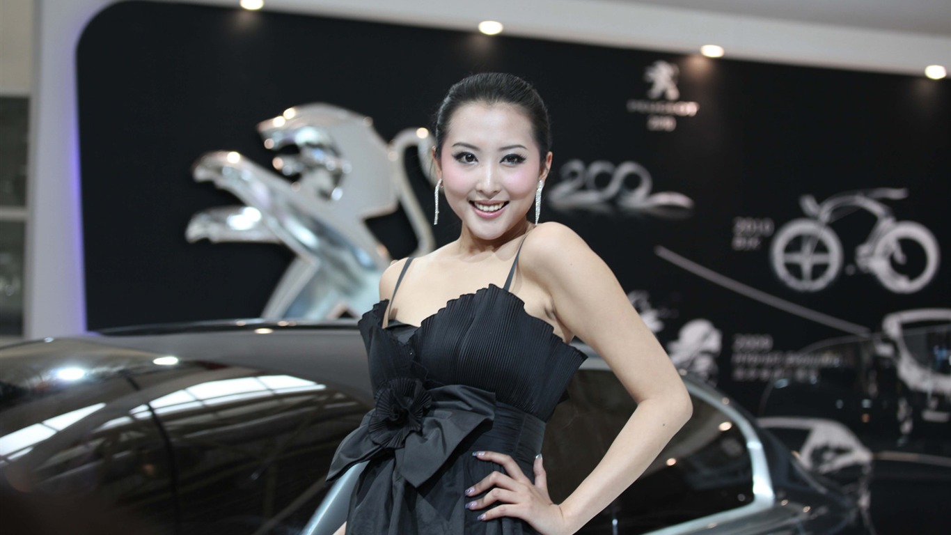 2010 Beijing International Auto Show beauty (2) (the wind chasing the clouds works) #37 - 1366x768