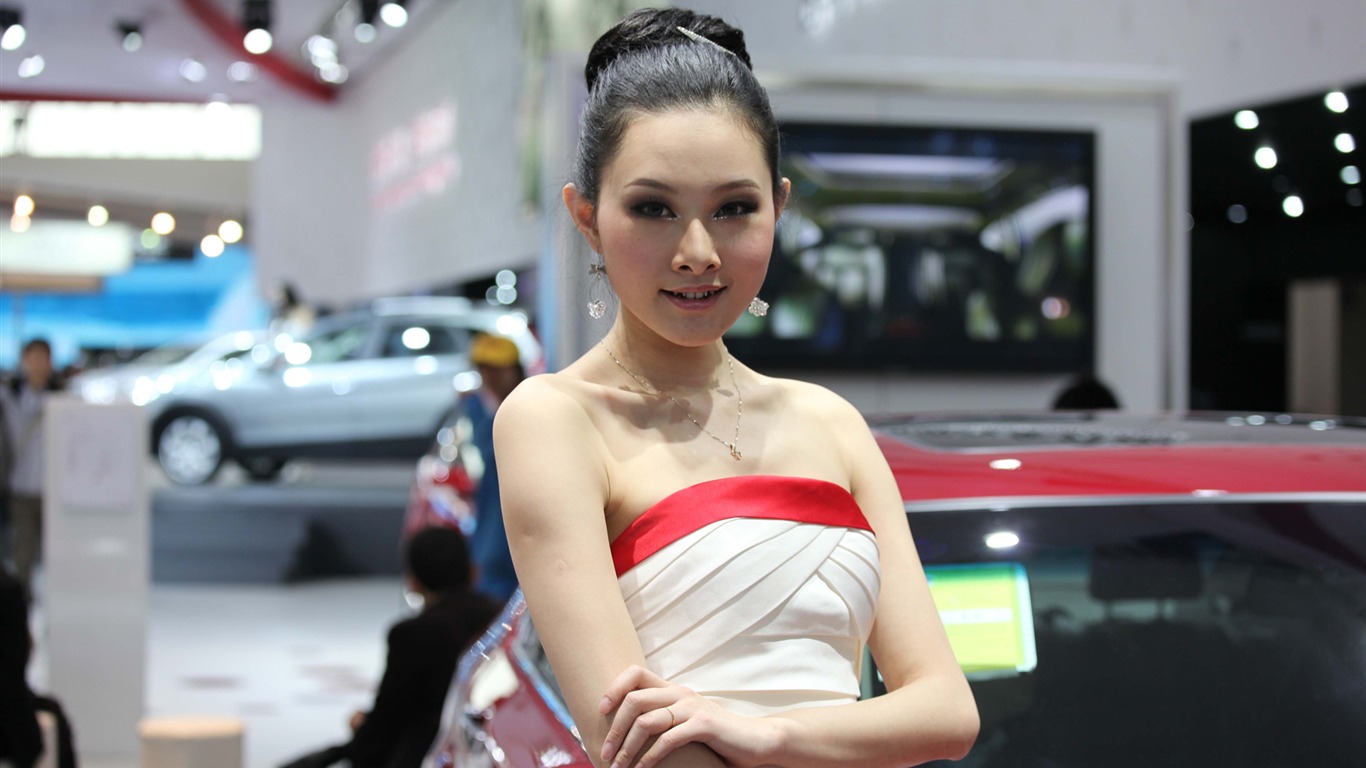 2010 Beijing International Auto Show beauty (2) (the wind chasing the clouds works) #39 - 1366x768