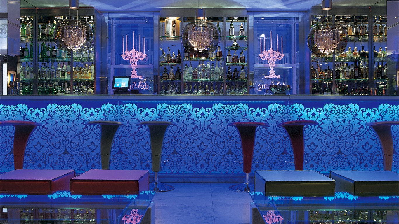 Restaurace Bar tapety (1) #20 - 1366x768