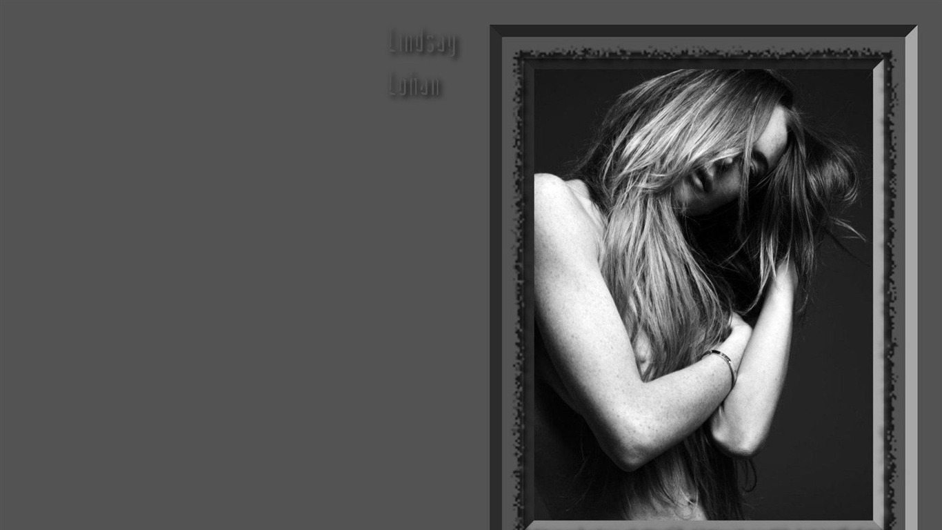 Lindsay Lohan beautiful wallpaper #24 - 1366x768