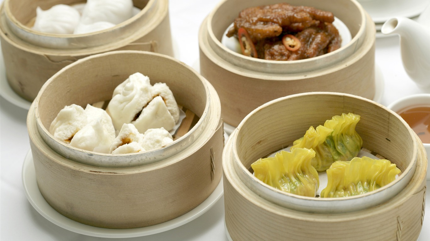 Chinese snacks pastry wallpaper (1) #6 - 1366x768