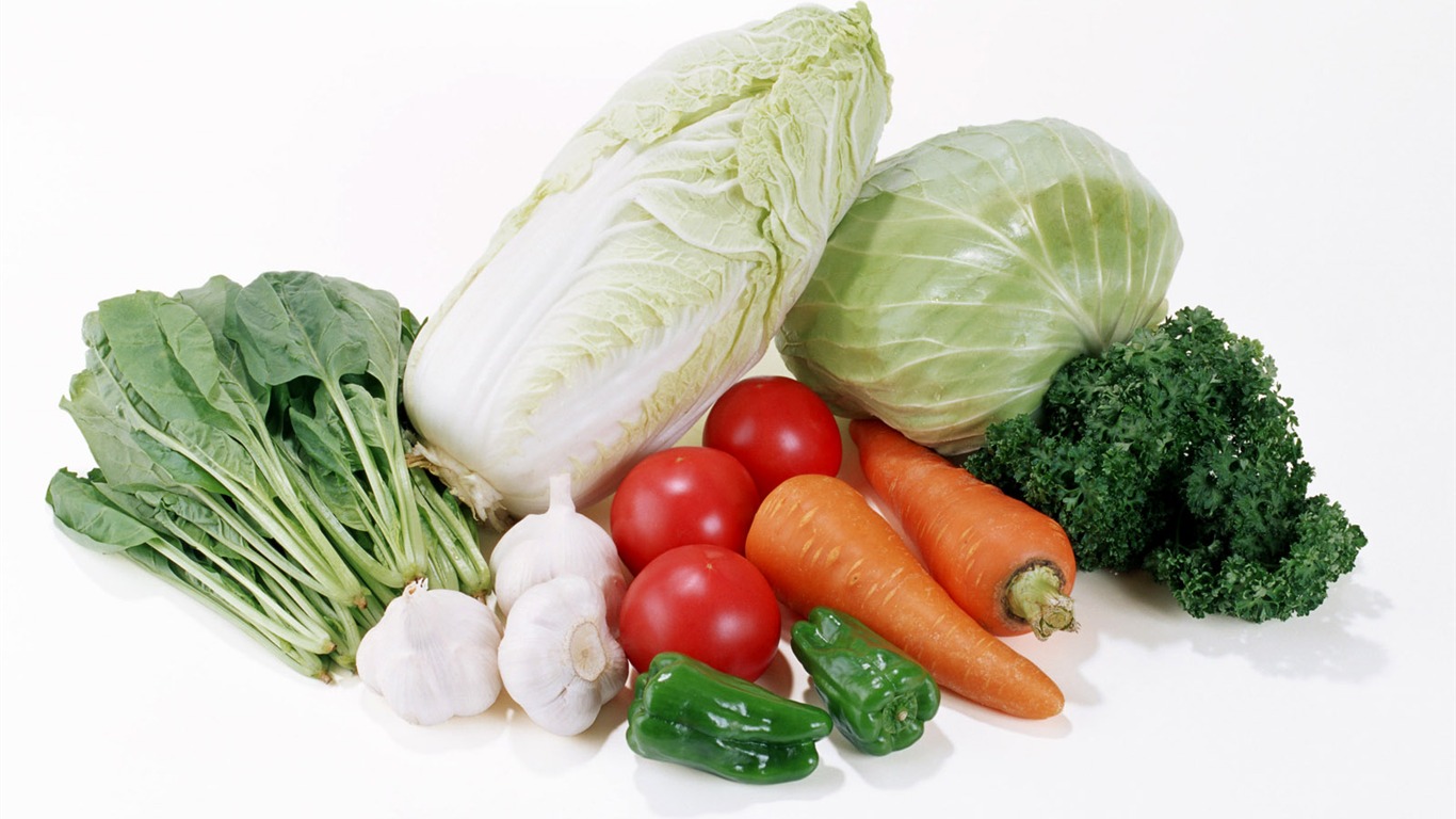 Vegetable photo wallpaper (1) #3 - 1366x768