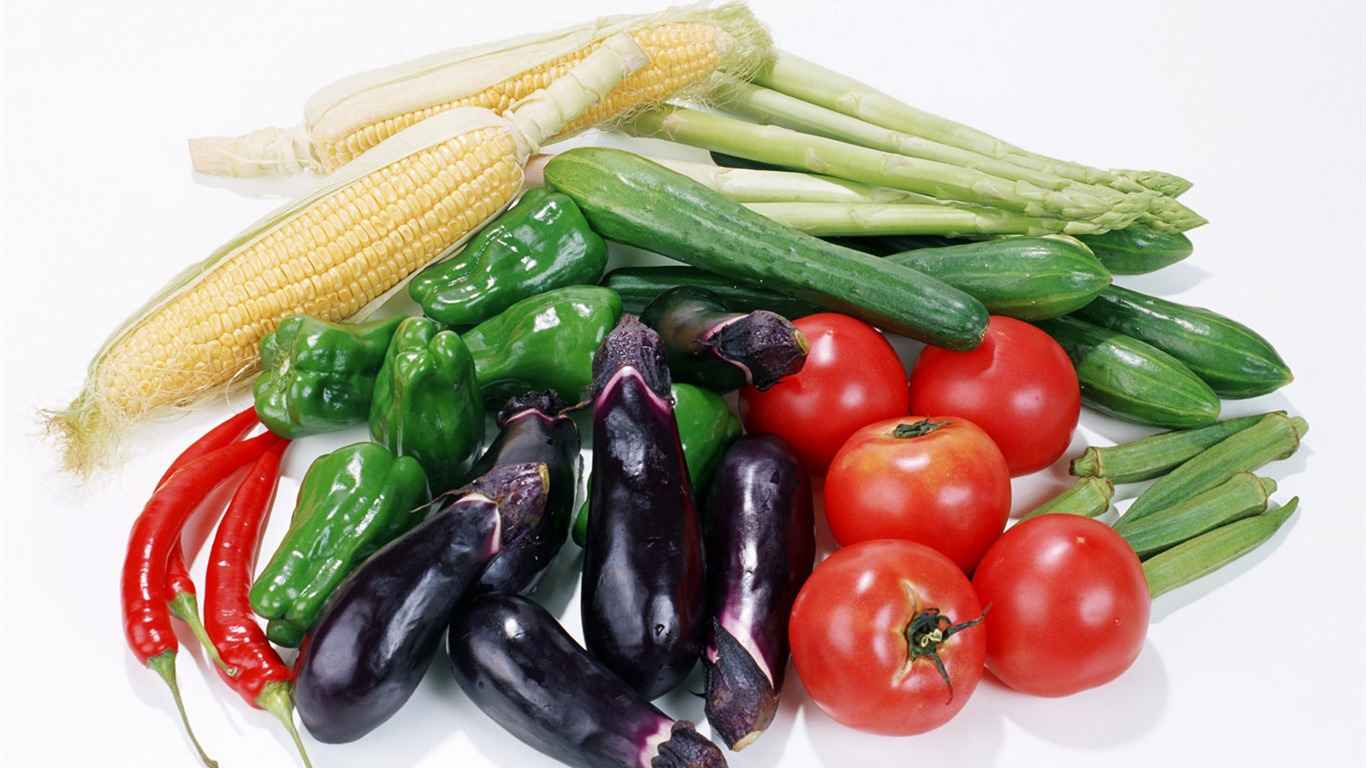 Vegetable photo wallpaper (1) #18 - 1366x768