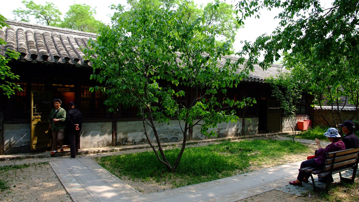 Xiangshan early summer garden (rebar works) #18 - 1366x768
