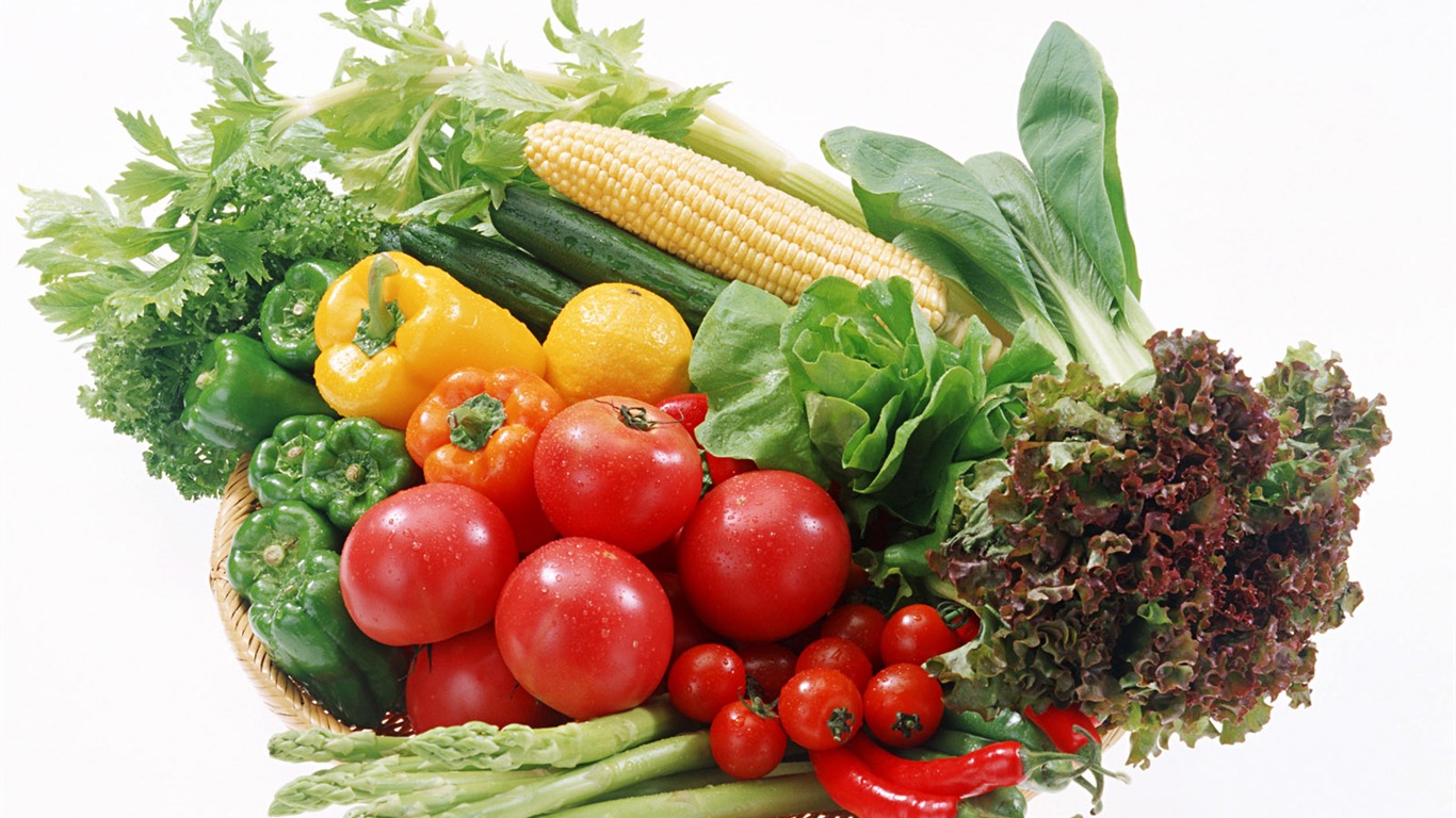 Vegetable photo wallpaper (2) #4 - 1366x768