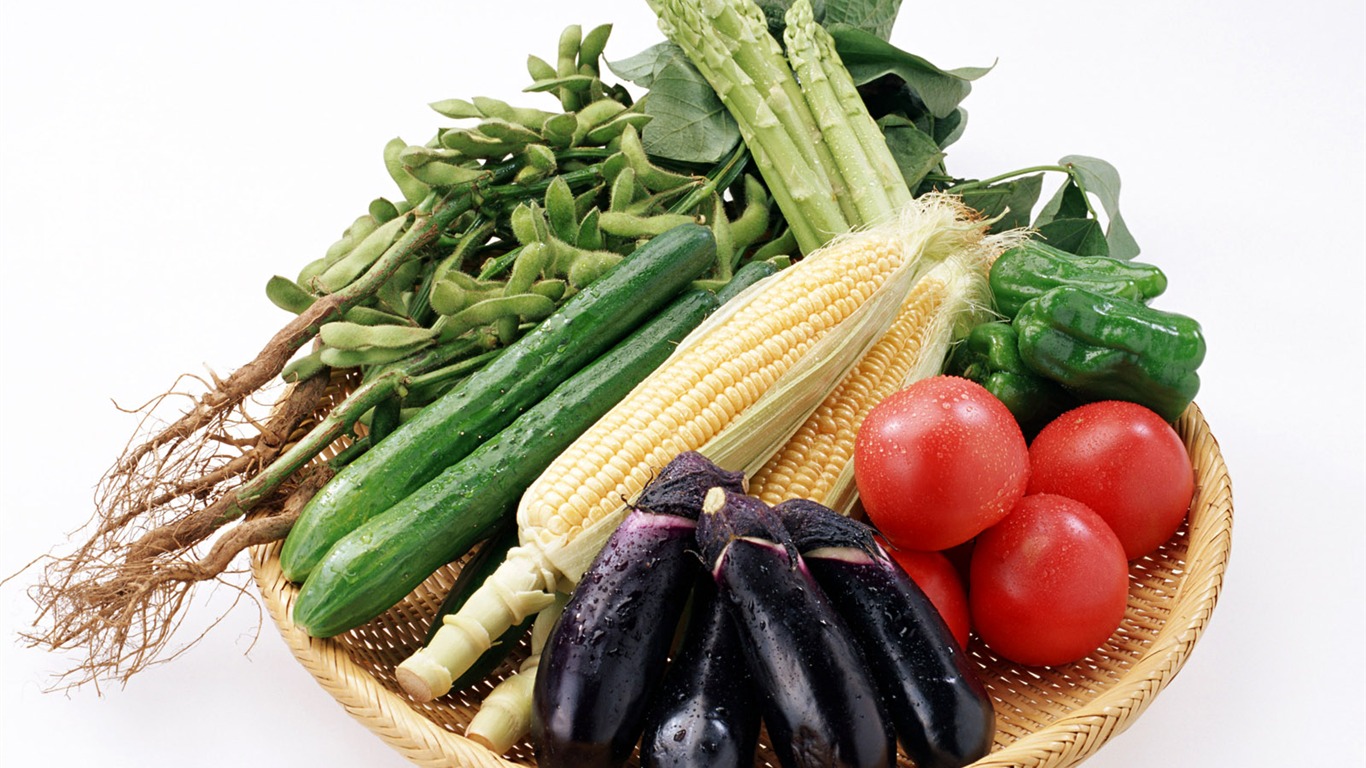 Vegetable photo wallpaper (2) #7 - 1366x768