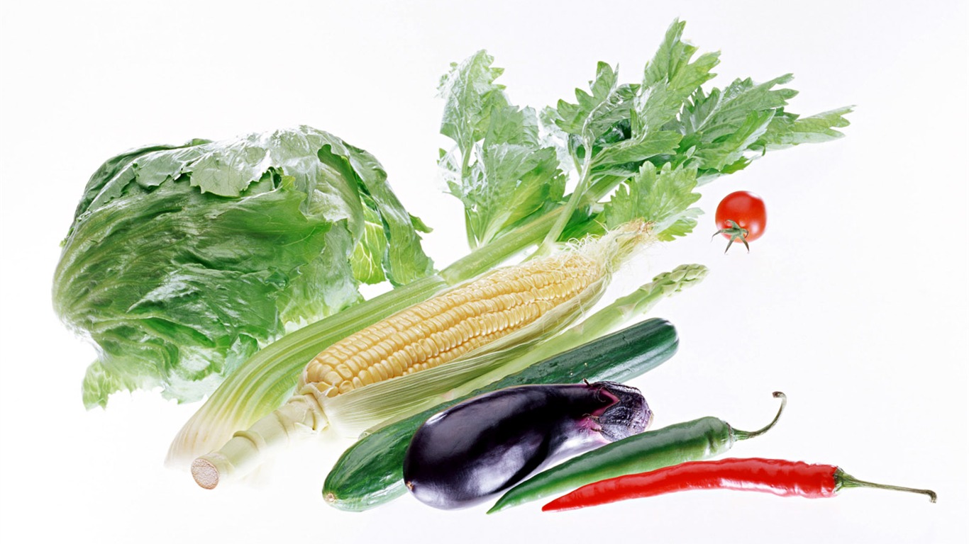 Vegetable photo wallpaper (2) #8 - 1366x768