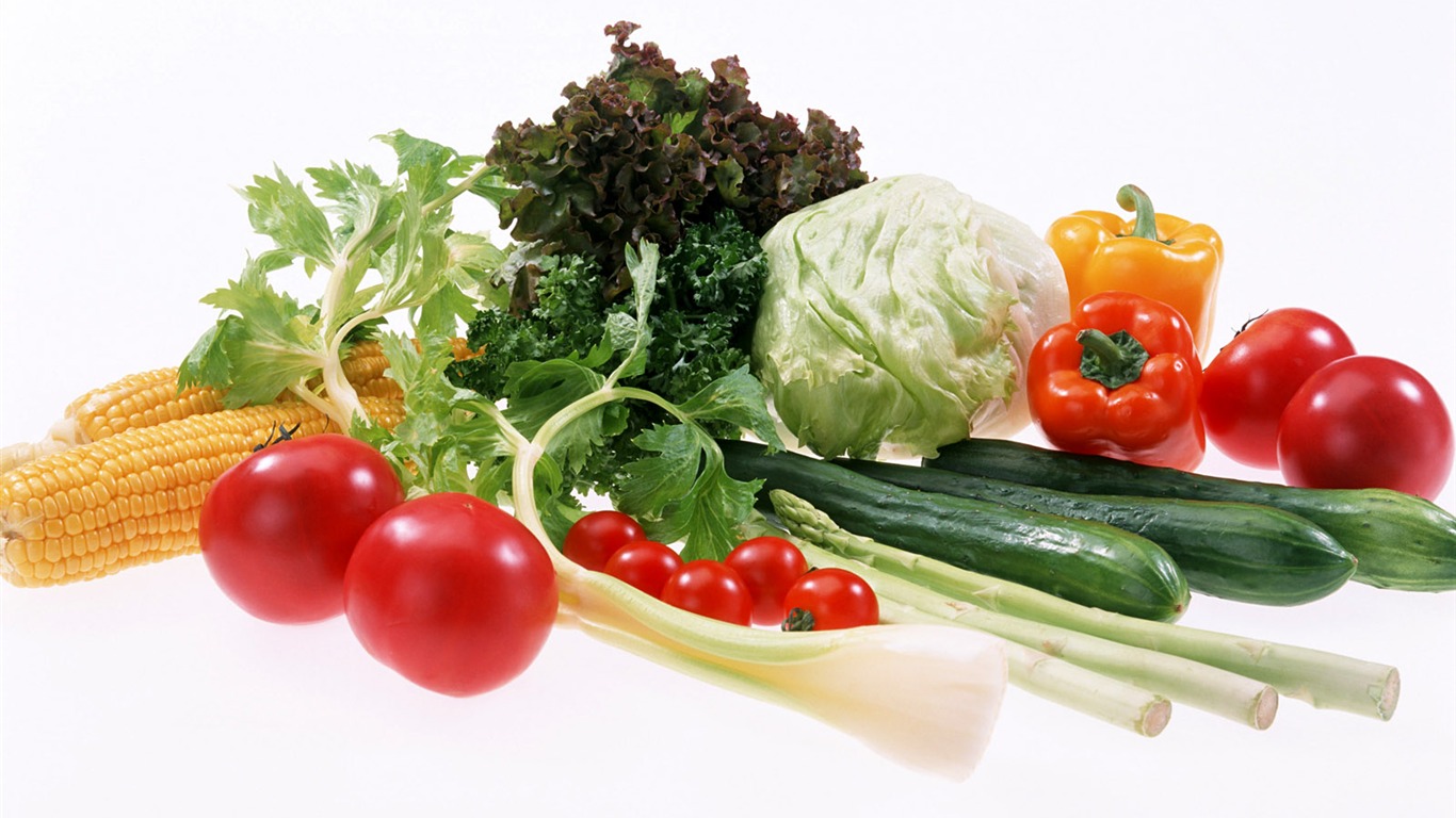 Vegetable photo wallpaper (2) #14 - 1366x768