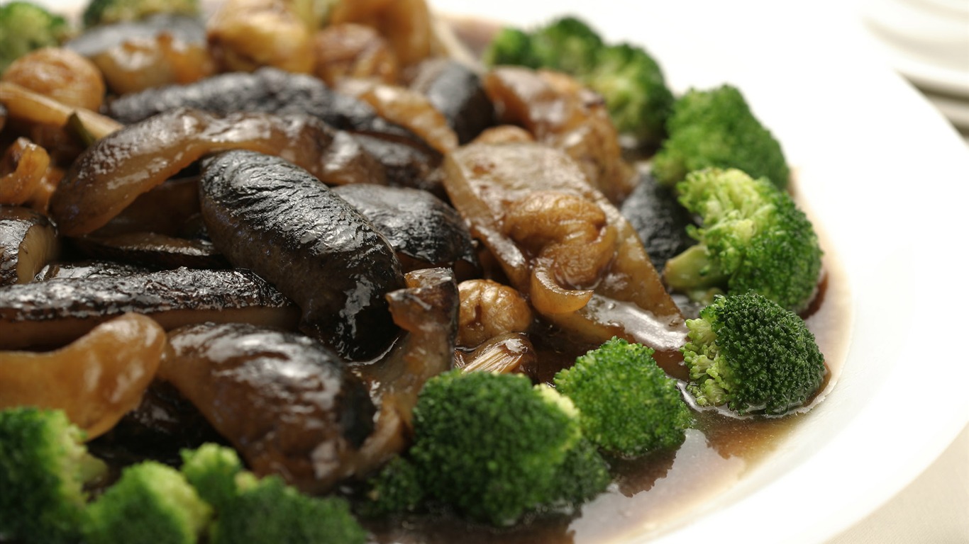 Chinese food culture wallpaper (1) #19 - 1366x768