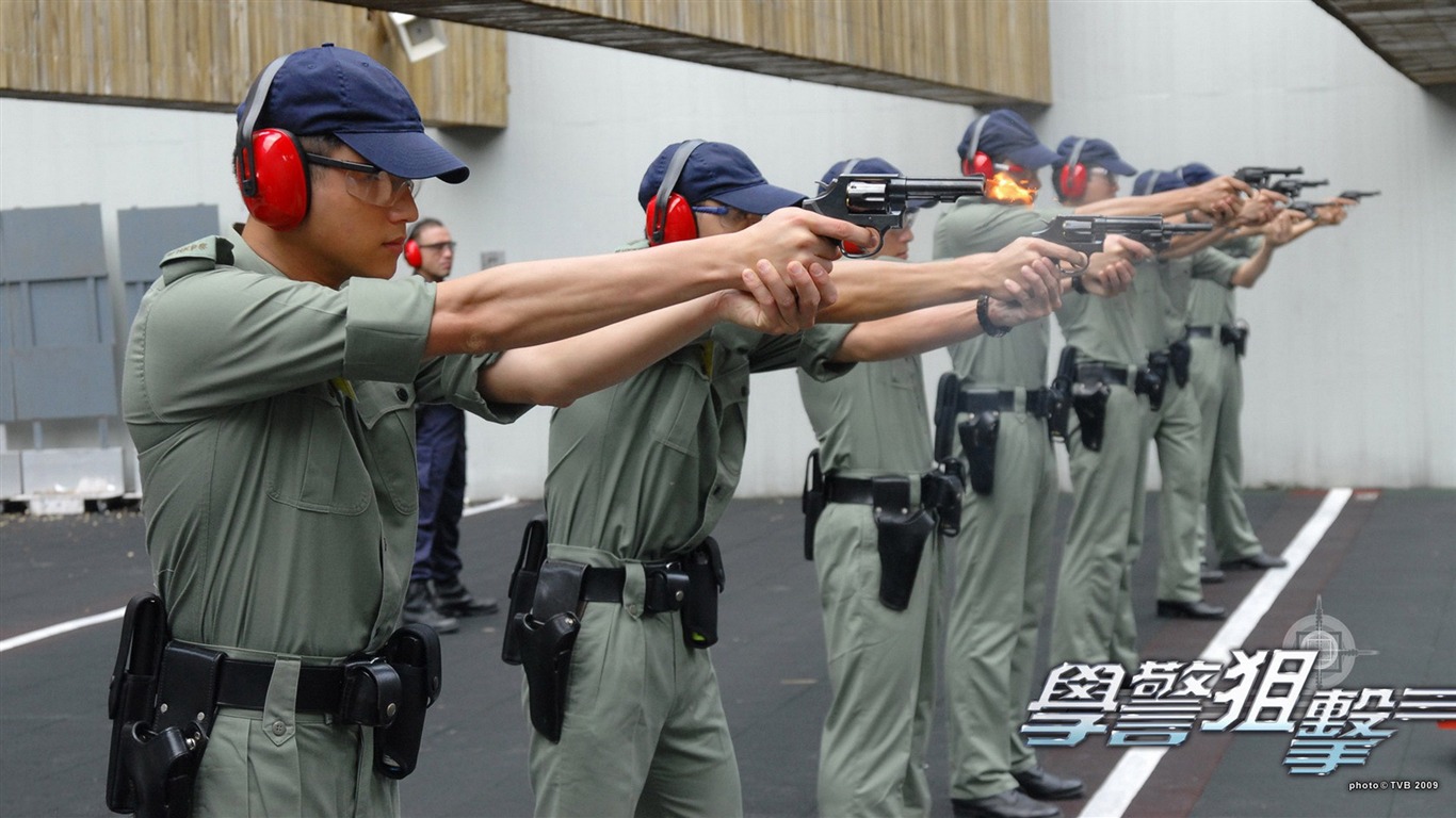 Popular TVB drama Escuela de Policía Sniper #5 - 1366x768