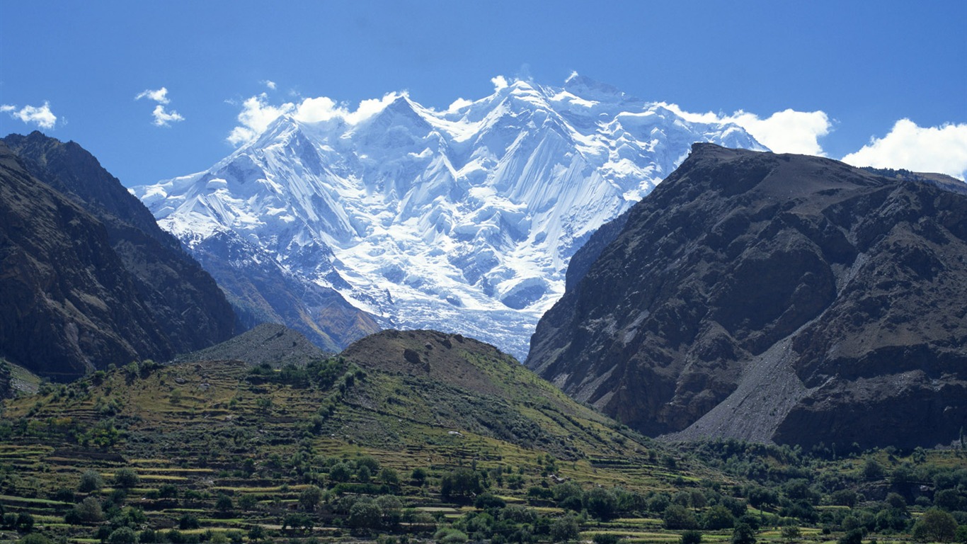 雪山 壁纸(一)7 - 1366x768