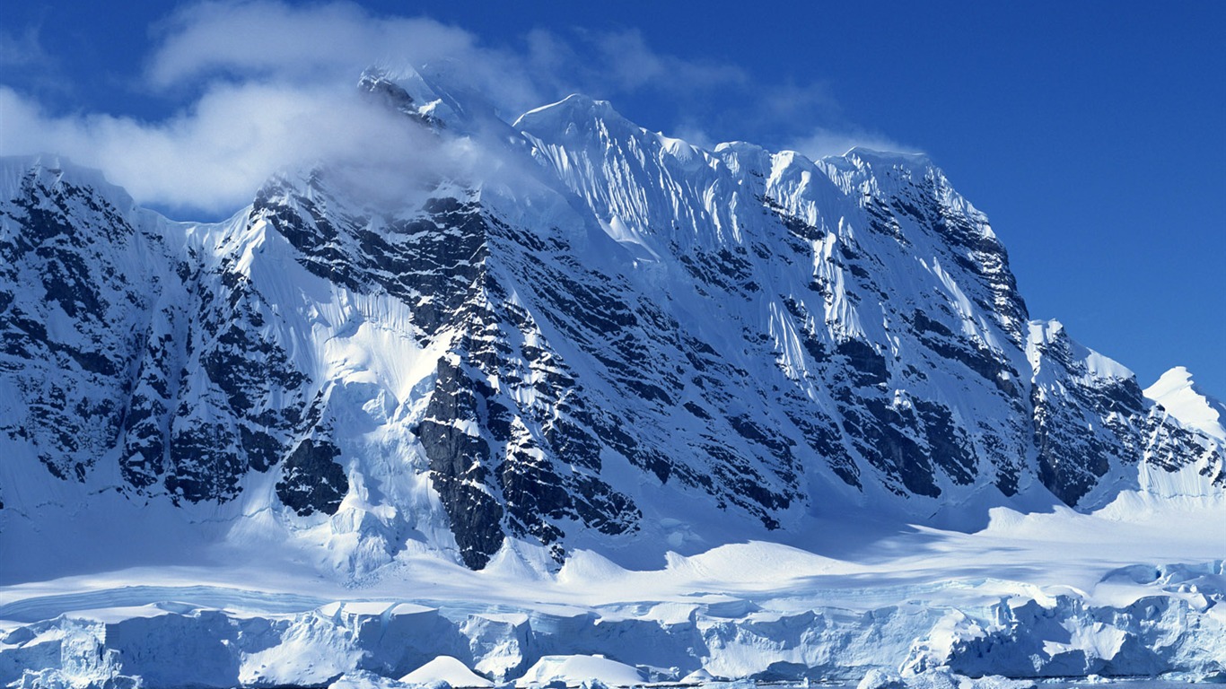 Snow Mountain Wallpaper (1) #8 - 1366x768